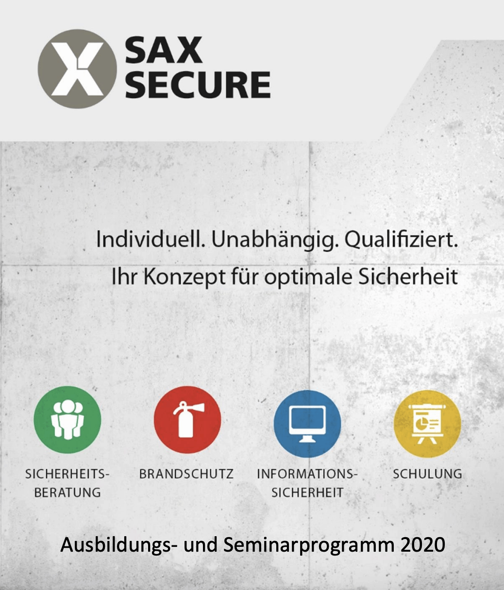 Flyer Schulungen